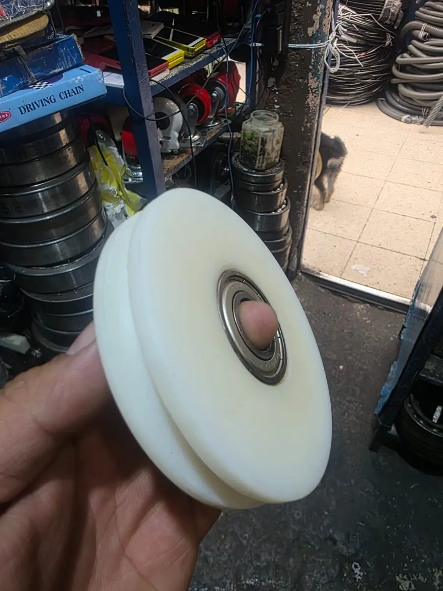 Polea de nylamid con balero